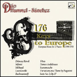 Duo Hammel-Sanchez - 176 Keys To Europe: European Music For 2 Pianos 1900-1950 Duo Hammel-Sanchez - 176 Keys To Europe: European Music For 2 Pianos 1900-1950